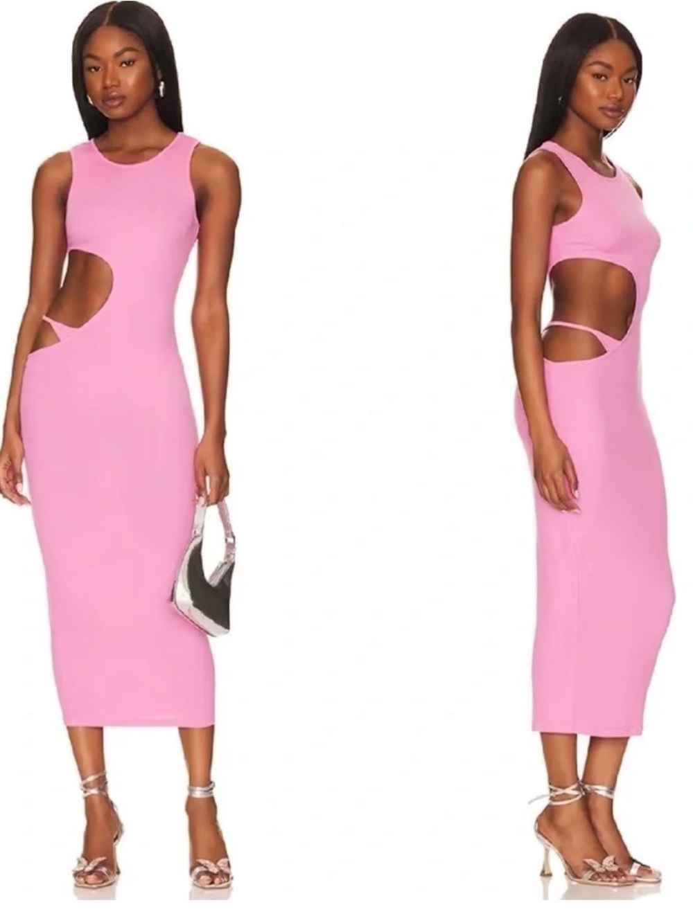 Revolve superdown cutout Bodycon Midi Dress